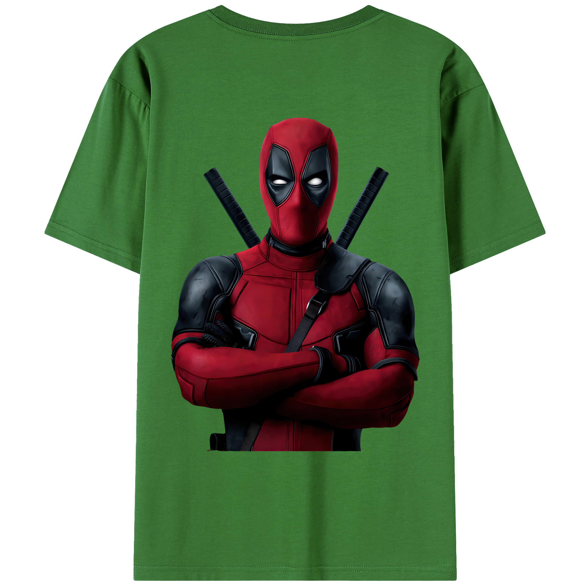 （画像用） Deadpool デッドプール レディース半袖Tシャツ(バックプリント)